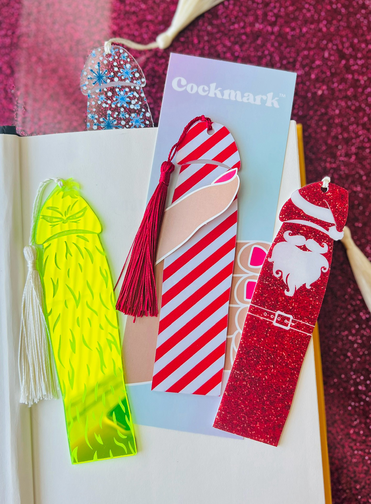 Santa Daddy Cockmark® Bookmark