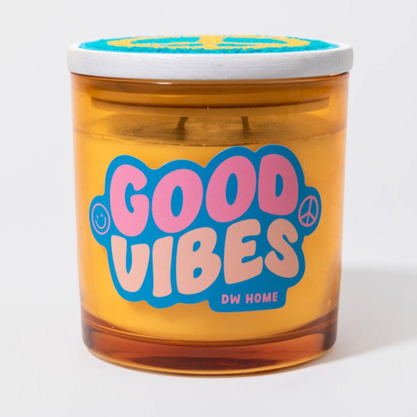 Good Vibes Rug Top Candle