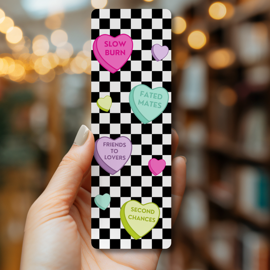 Conversation Hearts Bookmark