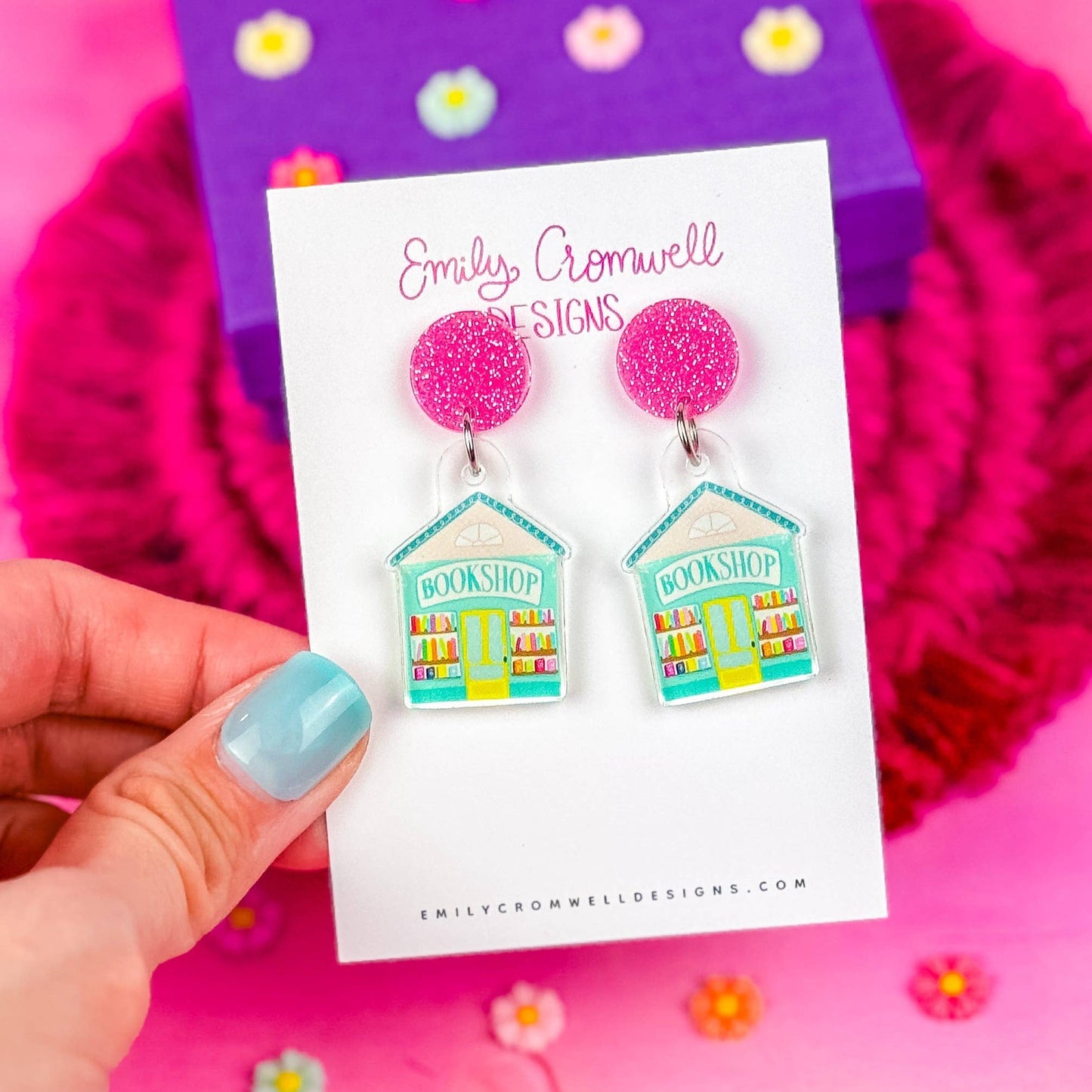 Bookshop Earrings