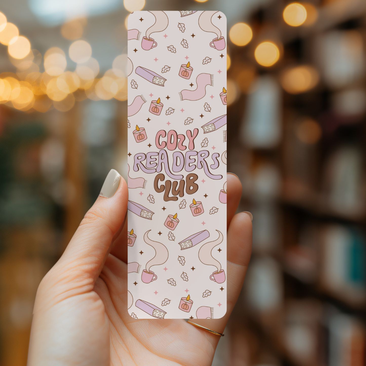 Cozy Reader's Club Bookmark