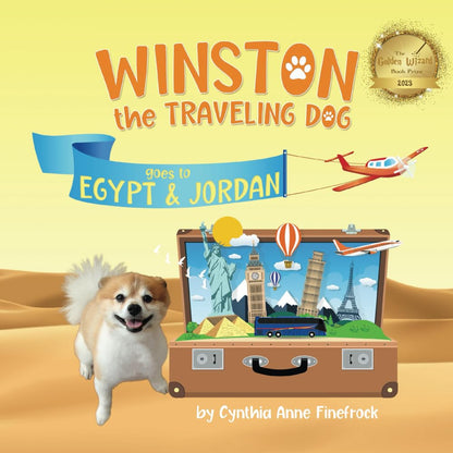 Winston the Traveling Dog Goes to Egypt and Jordan (Signed)