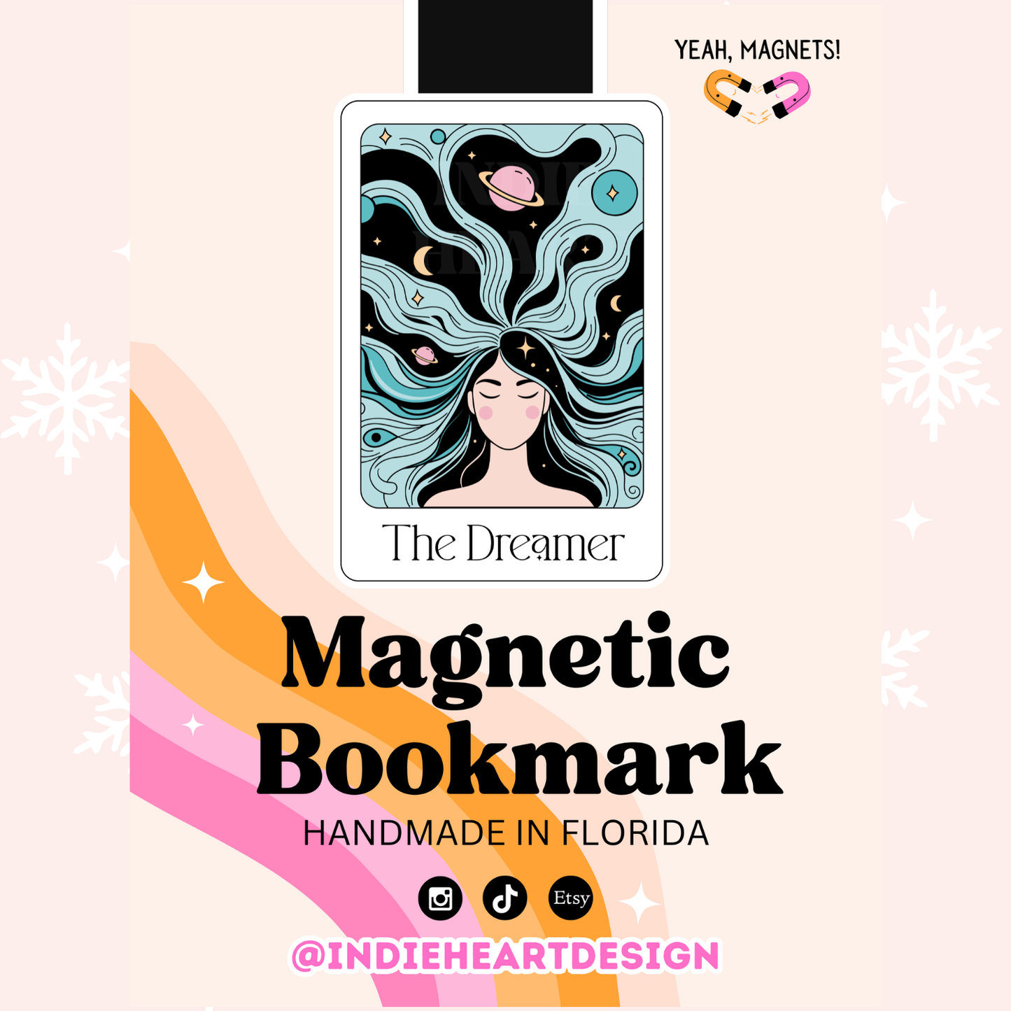 The Dreamer Tarot Magnetic Bookmark