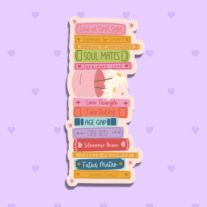 Book Tropes Bookmark