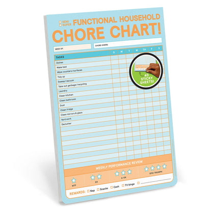 Chore Chart Big & Sticky Notepads