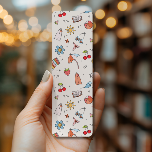 Bookish Girl Summer Bookmark  