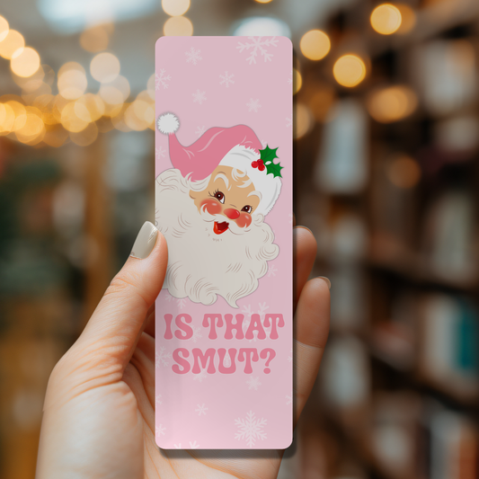 Is That Smut? Santa Laminated Bookmark