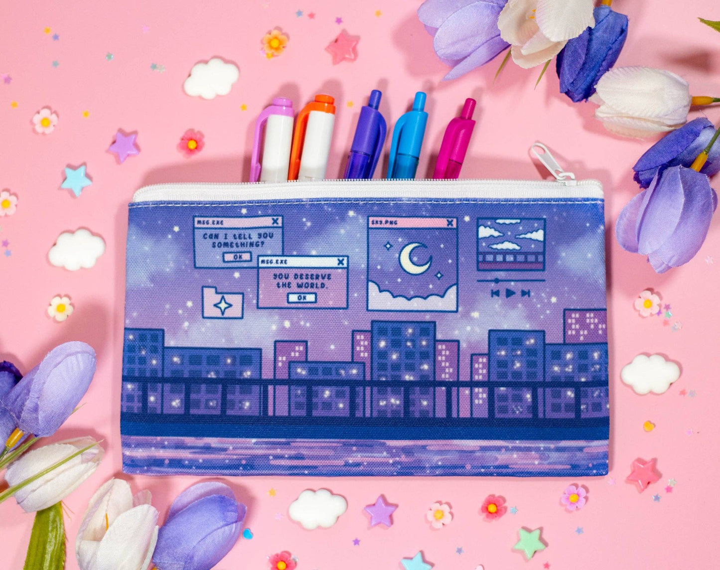 Virtual City Pencil Case