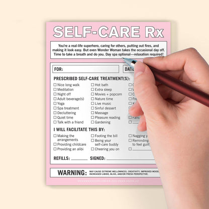 Self-Care RX Nifty Note Pad