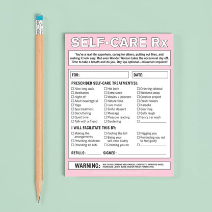 Self-Care RX Nifty Note Pad