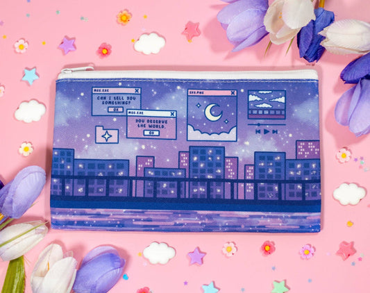 Virtual City Pencil Case