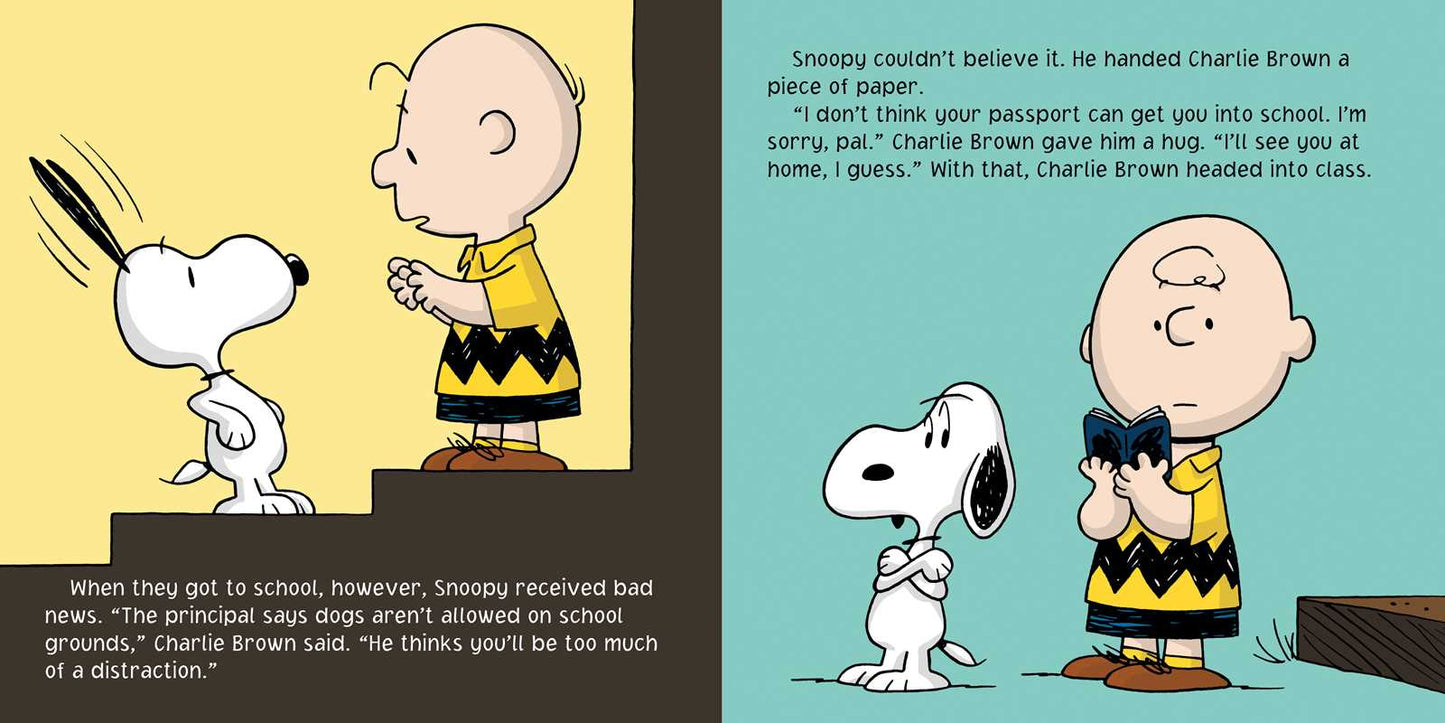 Snoopy Goes to School by Charles  M. Schulz