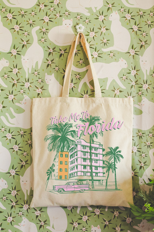 'Take Me To Florida' Tote Bag