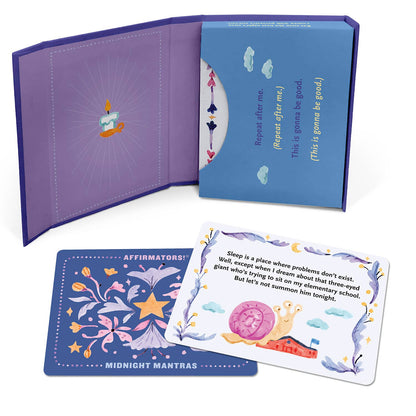 Affirmators!® Mantras (Midnight) Nightly Affirmation Cards