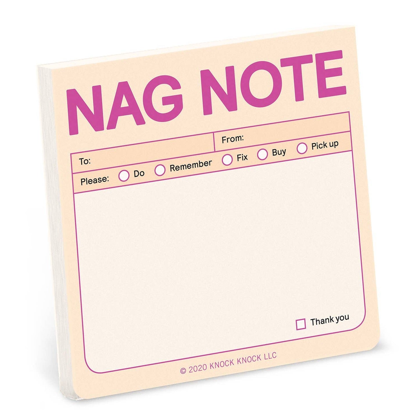 Nag Note Sticky Notes (Pastel Version)