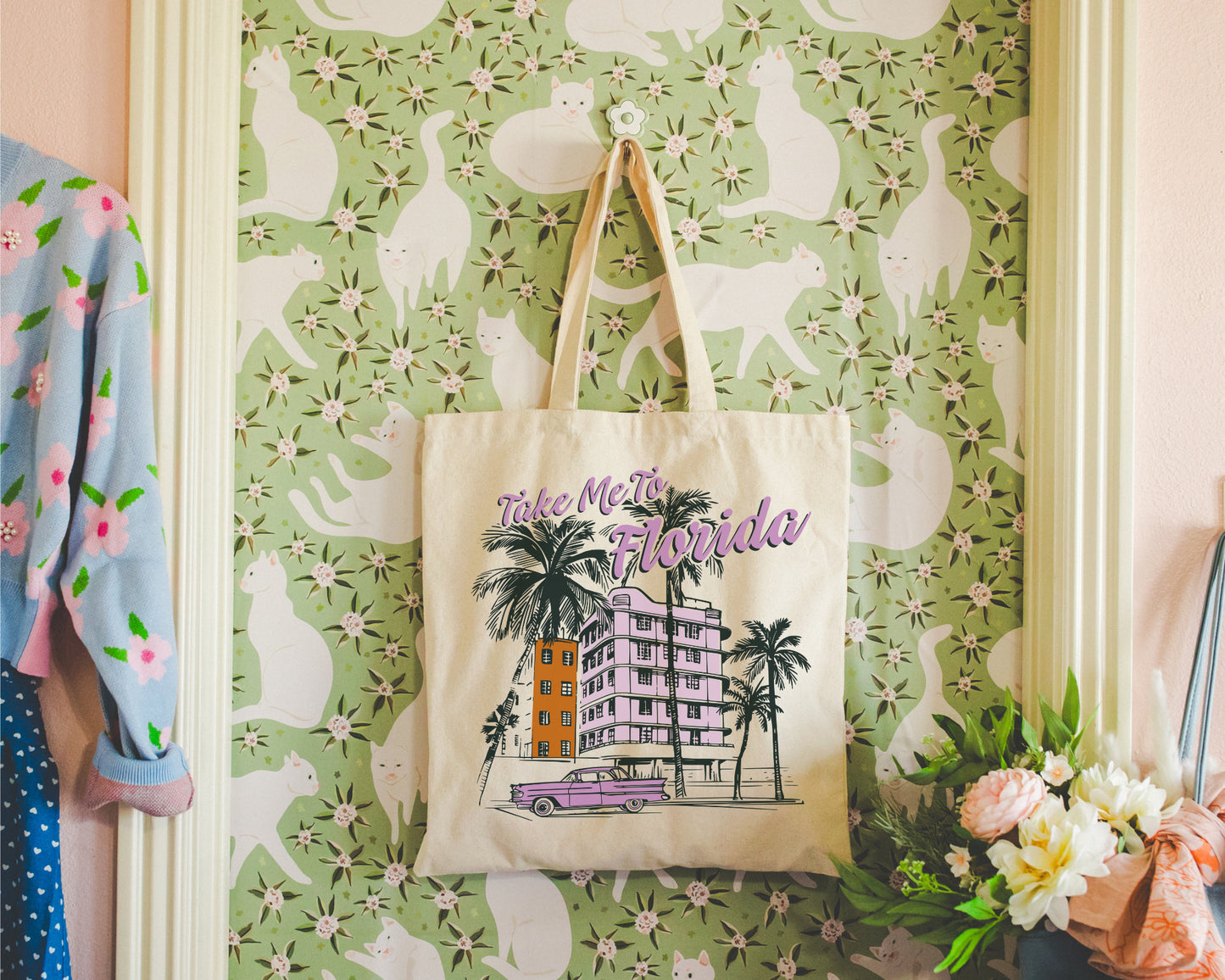 'Take Me To Florida' Tote Bag